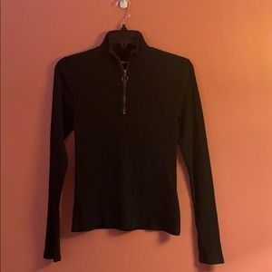 Abercrombie & Fitch Quarter-Zip Sweater